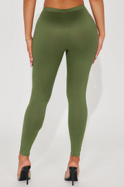 Almost Every Day Leggings - Olive